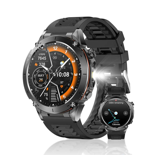 GPS smartwatch, 3ATM waterproof smart watch for swimming, sport smartwatch EM02