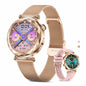 Women fasion smartwatch, 1.19' AMOLED display, women's activity tracker, IP68 waterproof smartwatch EW02